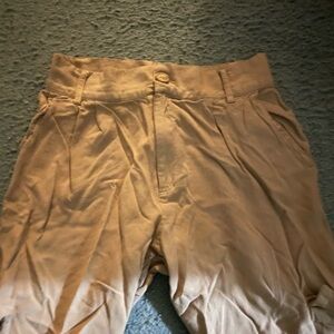 pacsun me to we cargo brown tan khaki joggers size smallll